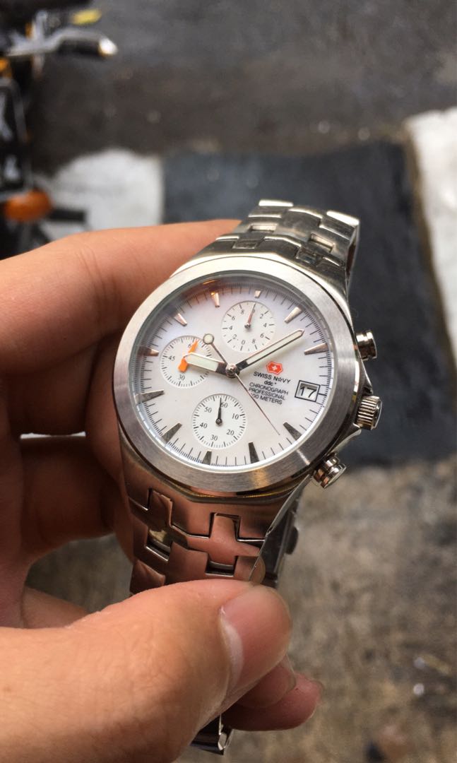 Swiss best sale navy watch