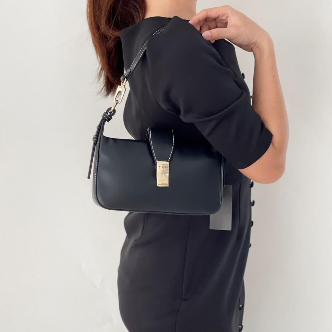Pinto Mini Shoulder Bag - Black