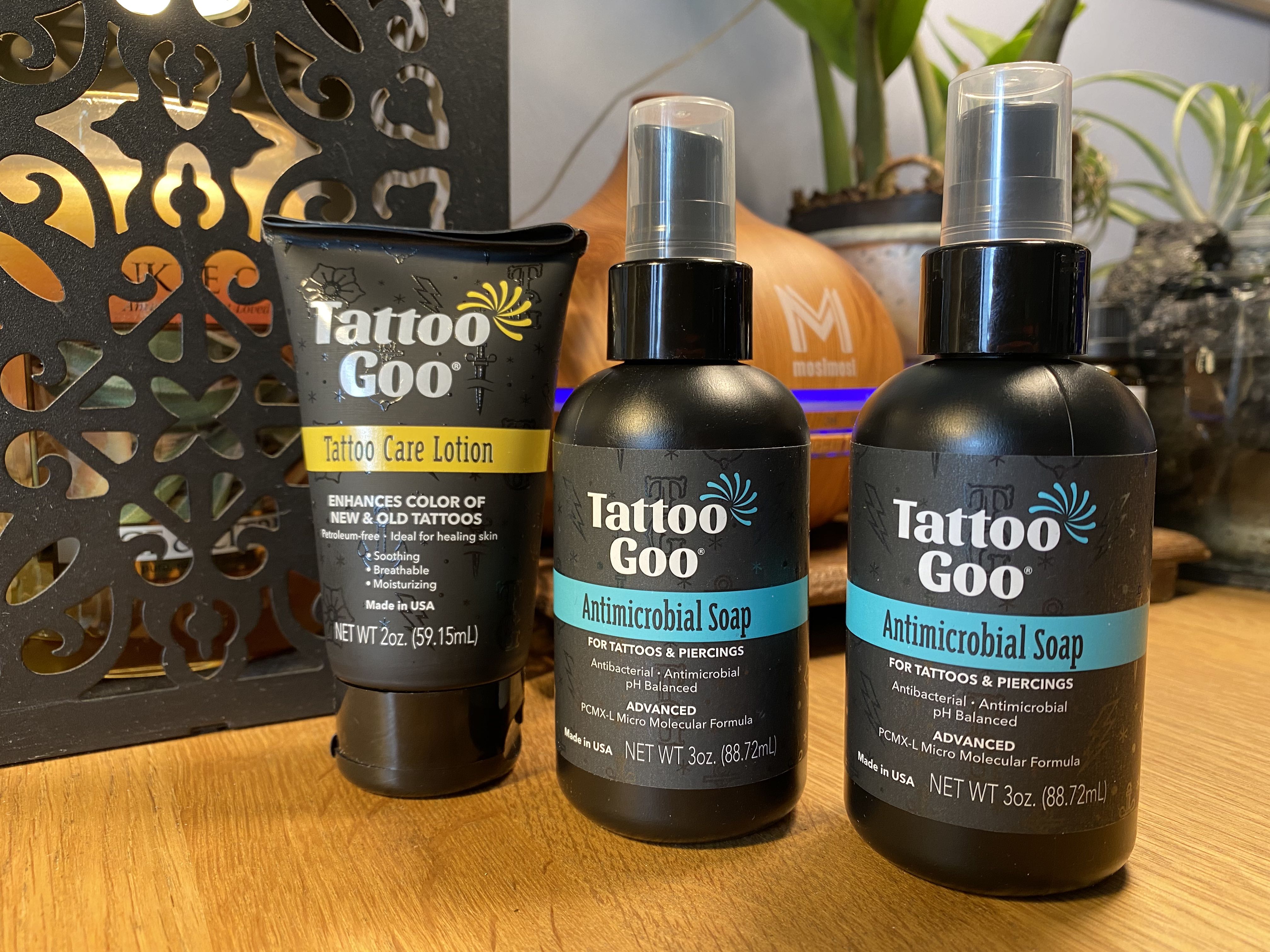 Tattoo Goo Lotion (1pc) with Tattoo Goo Soap (2pcs) Complete tattoo  aftercare set, Beauty & Personal Care, Bath & Body, Body Care on Carousell