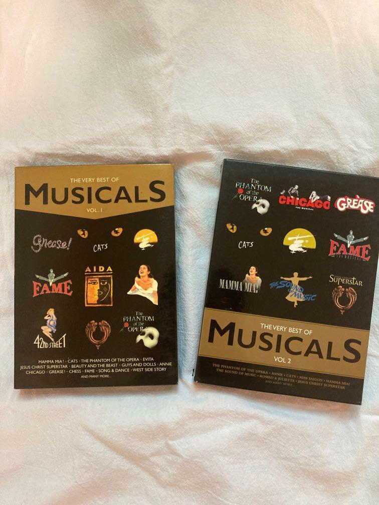 The Very Best Of Musicals Vol. 1 Vol 2 4CDs classic 經典音樂劇, 興趣及遊戲, 音樂樂器 ...