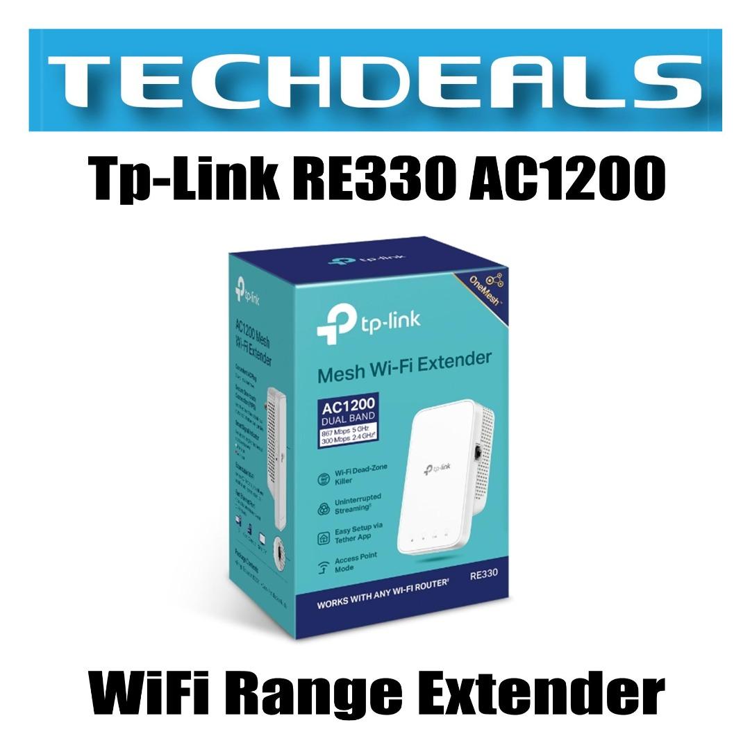 RE330, AC1200 Mesh Wi-Fi Extender