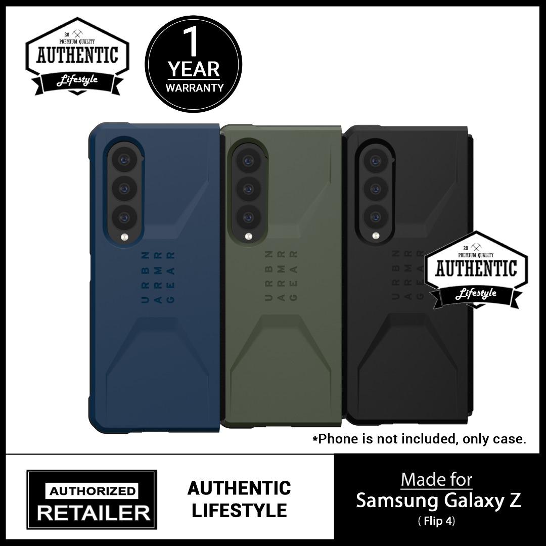 UAG Civilian for Samsung Galaxy Z Fold 4 Black Mallard Olive Drab