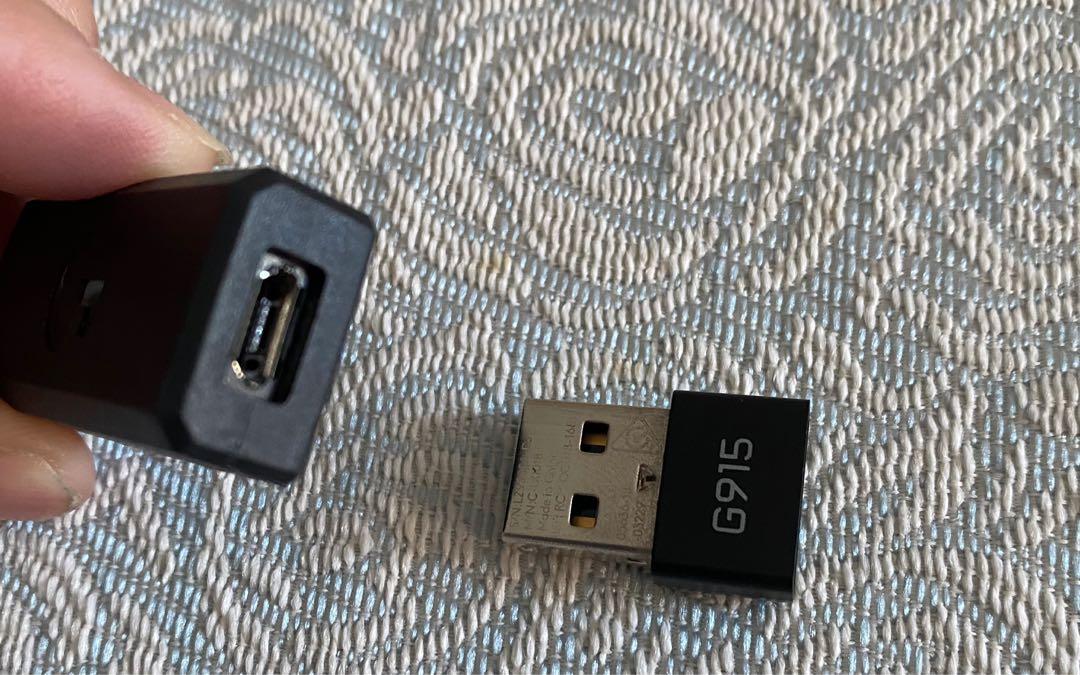 USB Receiver Logitech G915 Lightspeed wireless mechanical keyboard