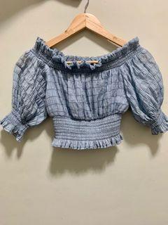 Vero Moda Off Shoulder Crop Top