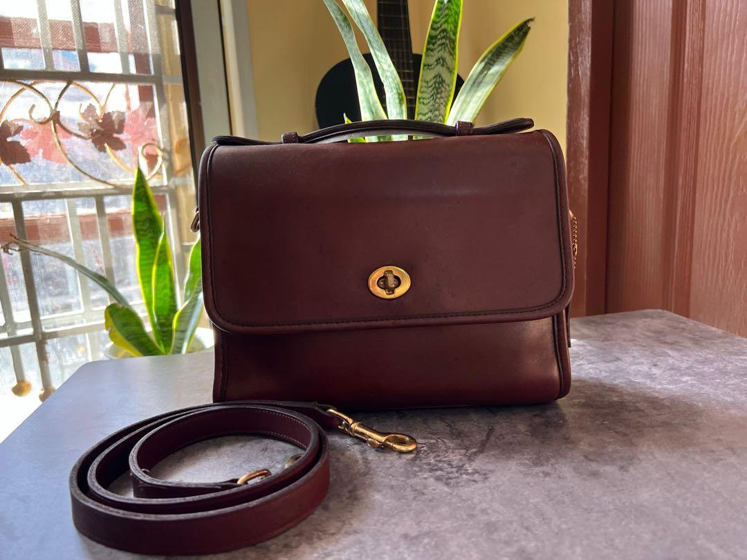 Vintage coach court bag on sale