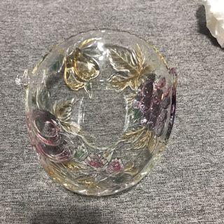 Vintage Glass Jewelry/Trinket Dish