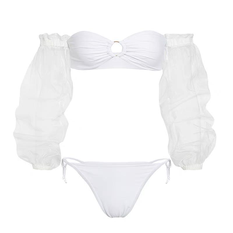 cheap white bikini