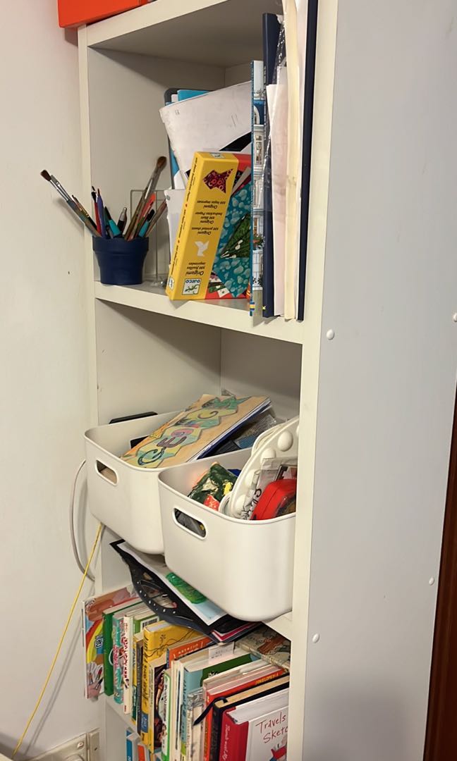 White Bookcase And Ikea Kids W 1660272858 D0c4466b 