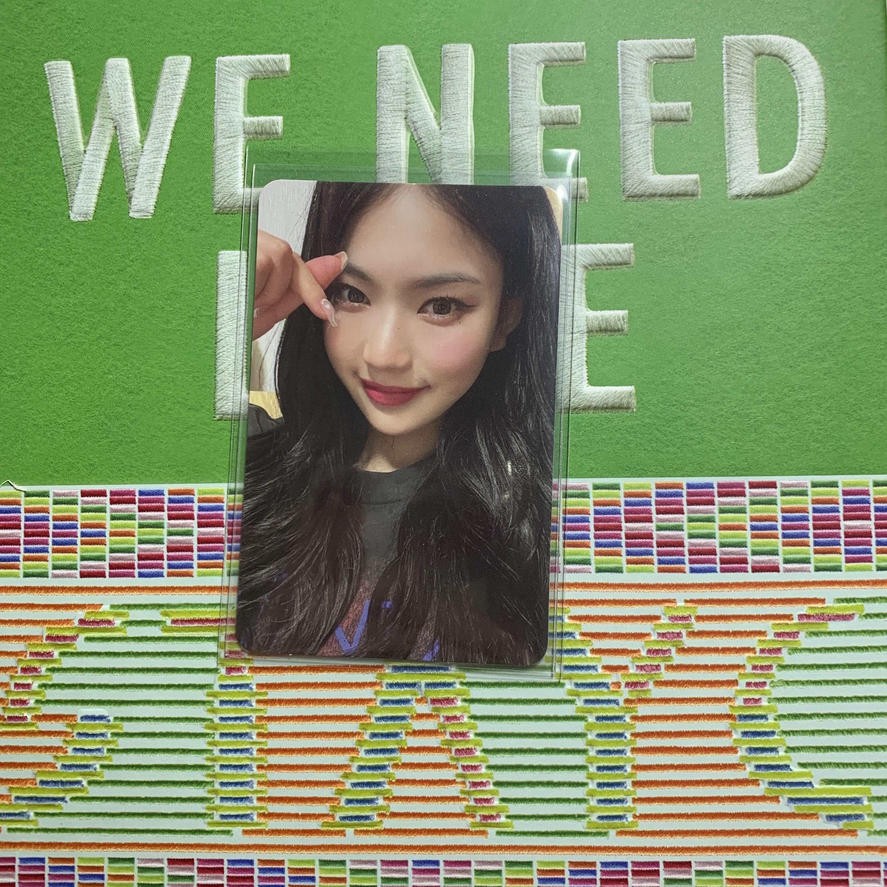 WTS/WTT stayc we need love makestar POB photocard pc isa yoon