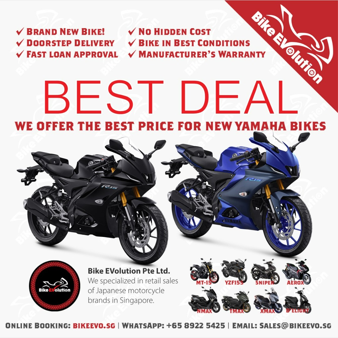 Yamaha Agent YZF 155 | R15 | Sniper T155 | MT 15 | MTN 155 | XSR 155 ...