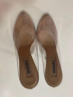 Yeezy season 4 pvc slip ons sz 35