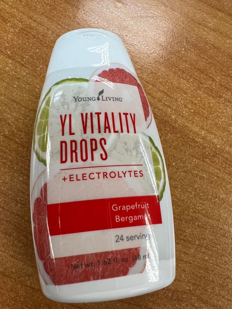 YL Vitality Drops+Electrolytes Grapefruit Bergamot, 健康及營養食用品, 健康補充品, 健康