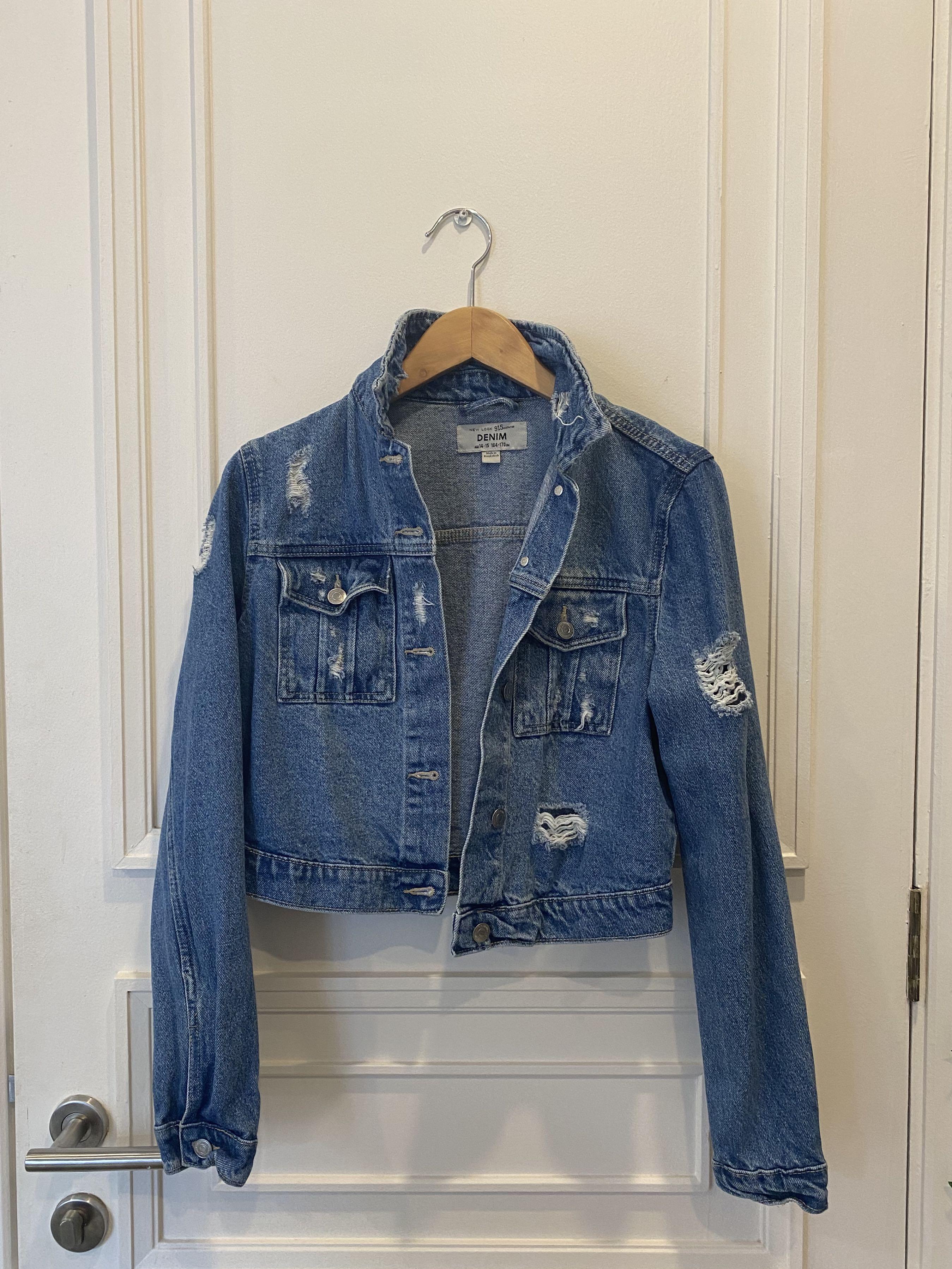 New look 915 denim jacket 2025
