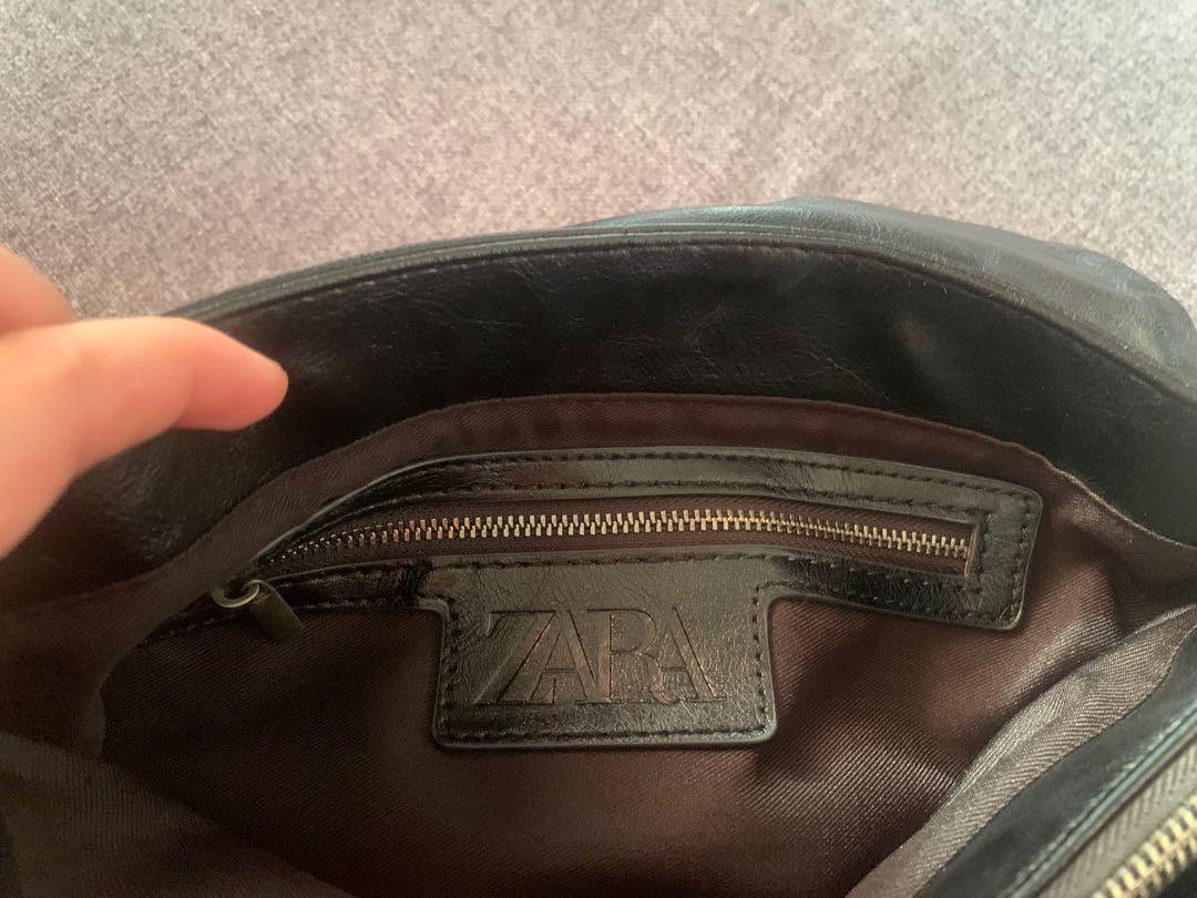 Jual Zara rocker shoulder bag with flap / zara shoulder bag