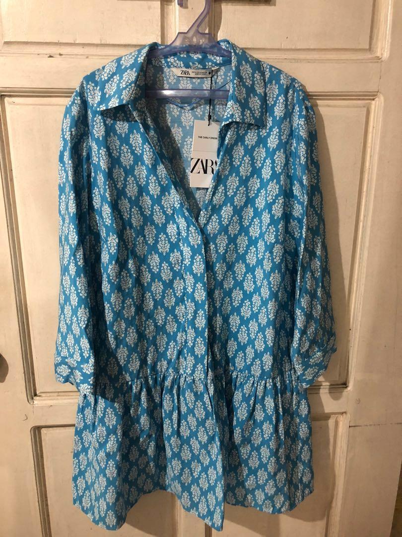 Zara New! Short Printed Dress (Category: Dresses) located in Marikina City. Submitted by joizec (Listing ID 1178072796, Image 2). Description: Original Price- 2495 New with tag Runs small.