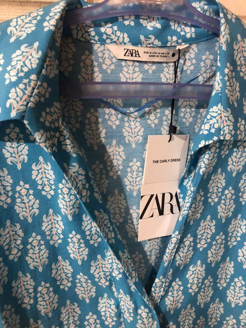 Zara New! Short Printed Dress (Category: Dresses) located in Marikina City. Submitted by joizec (Listing ID 1178072796, Image 3). Description: Original Price- 2495 New with tag Runs small.