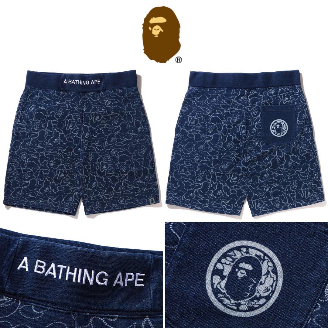 13 8 Release BAPE Line ABC Camo Sweat Shorts