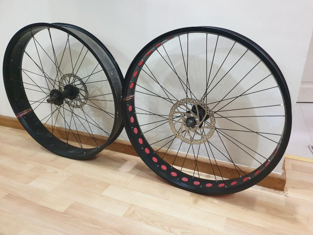 2 FRONT FAT BIKE RIMS FOR SALE AT 60.00 EACH., Sports Equipment