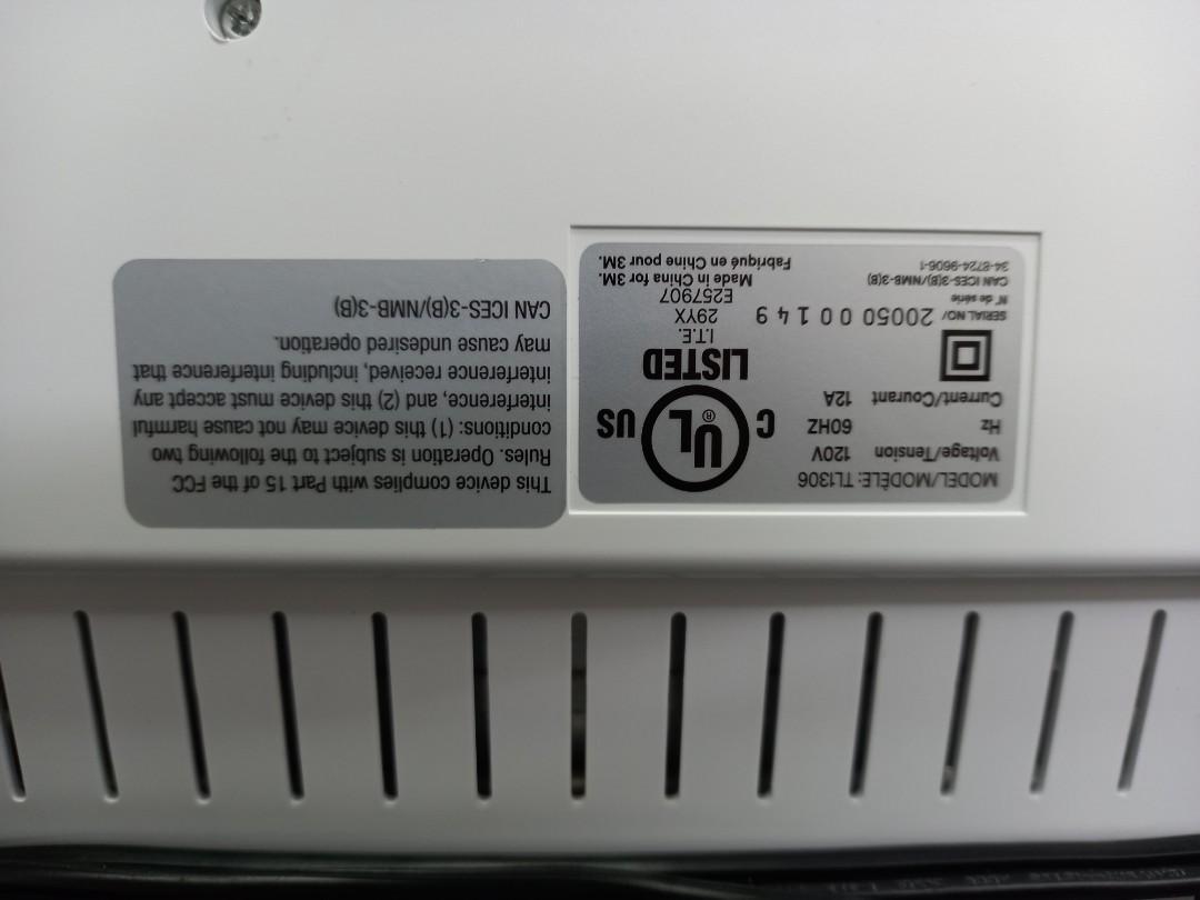《最後一部》3 M 過膠機 Scotch™ PRO Thermal Laminator TL1306 A3 A4, 電腦＆科技, 打印機及