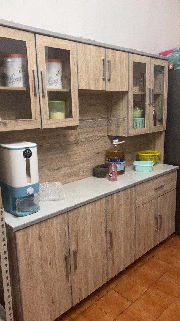 6' Tall Kitchen Dapur/ Almari Pinggan (Free delivery