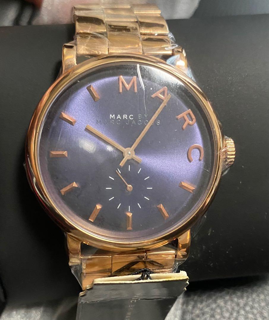 Marc jacob rose gold sale watch