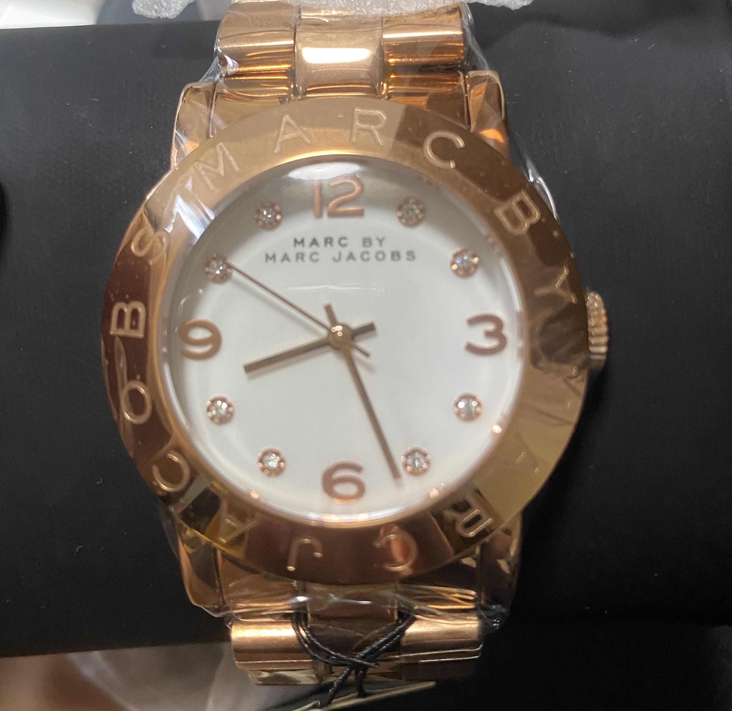 Sale Brand New Marc Jacob Rose Gold White Dial watch Buy for