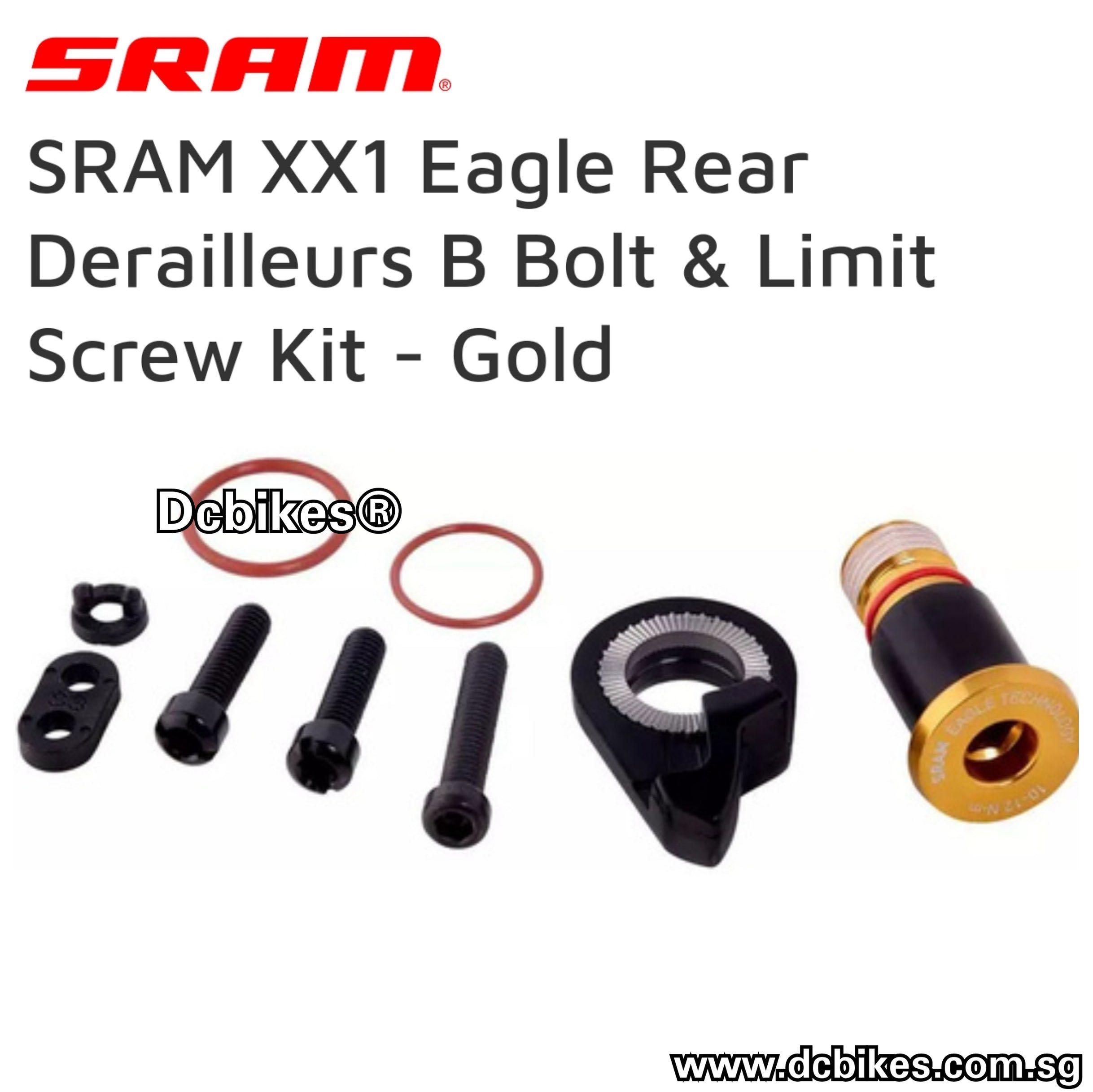 🆕! Sram XX1 Gold Eagle Rear Derailleur B Bolt and Limit Screw