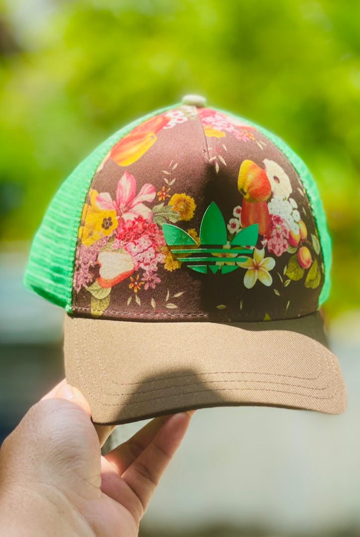 Adidas floral trucker sales