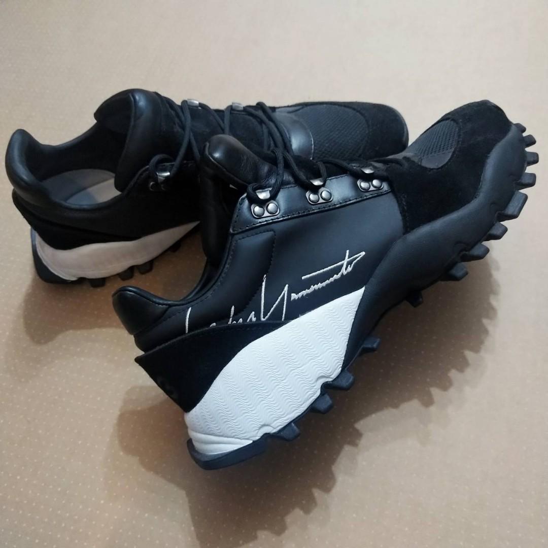 Adidas Y3 山本耀司黑白色波鞋Y-3 Kyoi Trail Sneakers EF2640 || UK10 ...