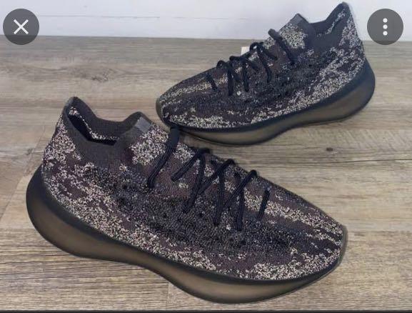yeezy reflective onyx