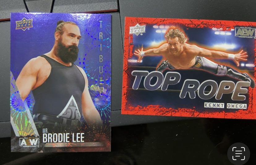 AEW Upper Deck 2021 Trading Cards Full Hobby Box Opened Sting Kenny