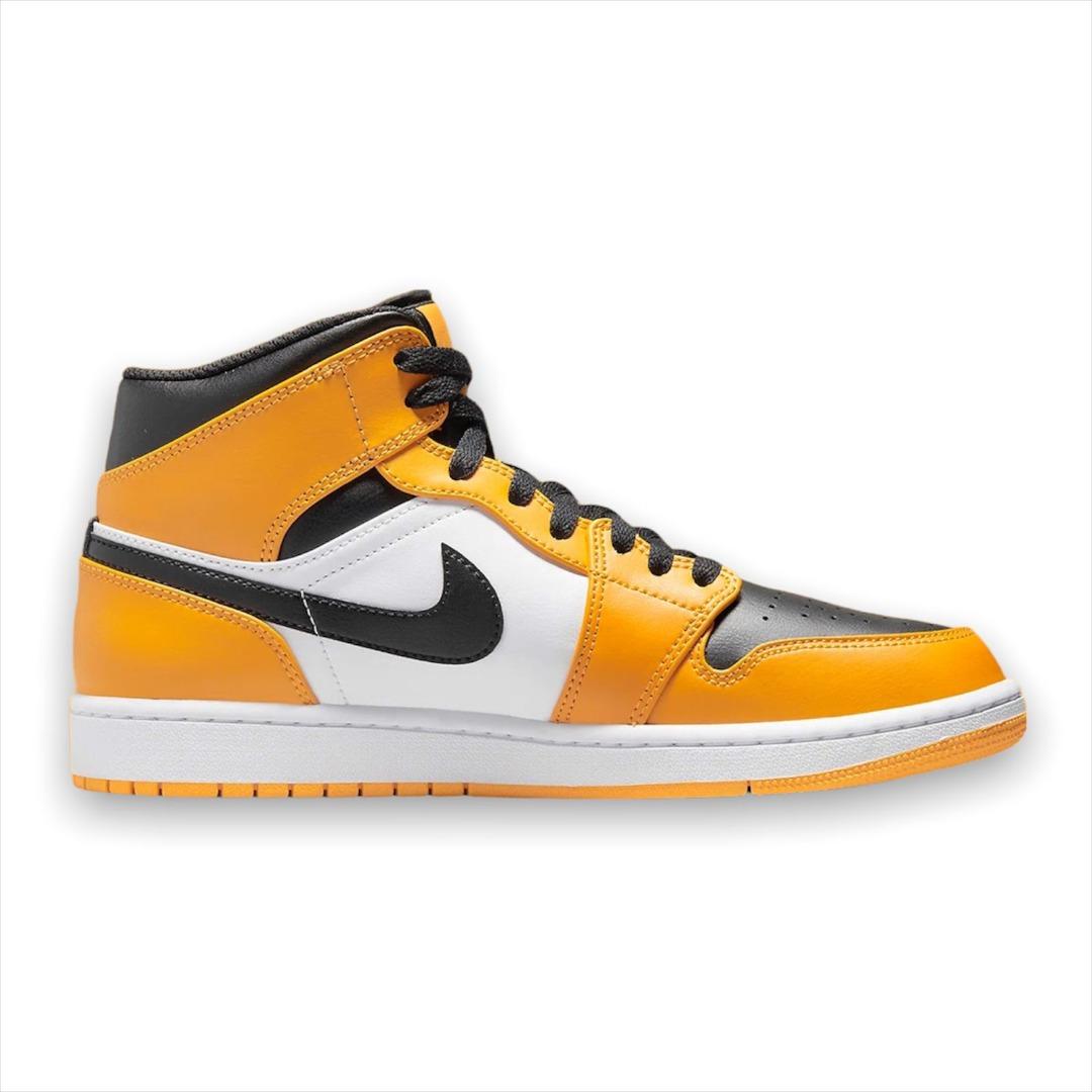 air jordan 1 mid taxi yellow