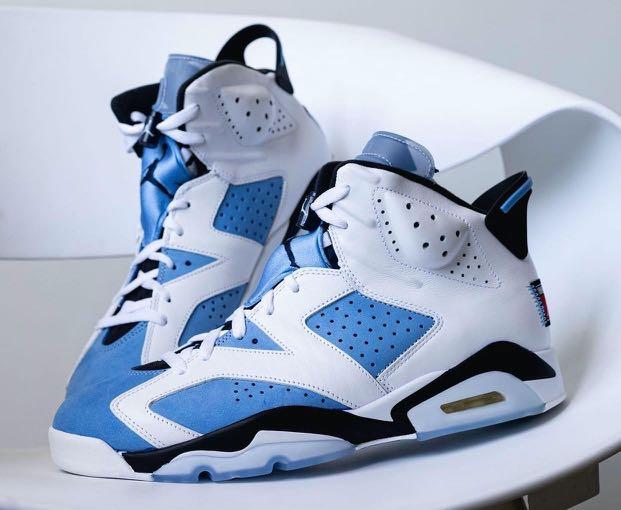 AJ6 Retro UNC White Buy from Nike Carousell