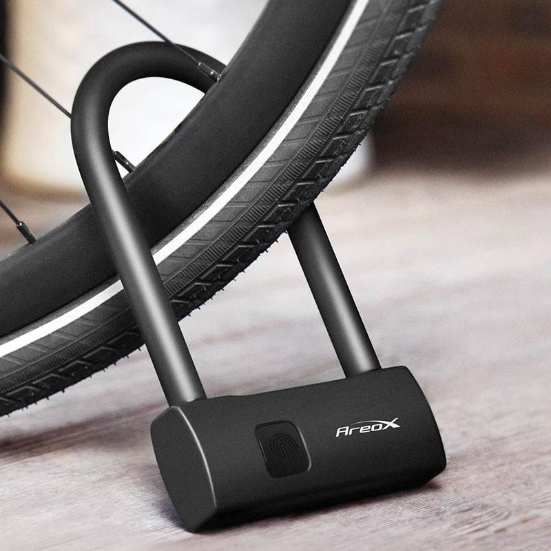 Lucchetto Biometrico Xiaomi Areox U8 Long - Impronta In 0.5s, IP65, Batteria 260mAh, 9 Impronte