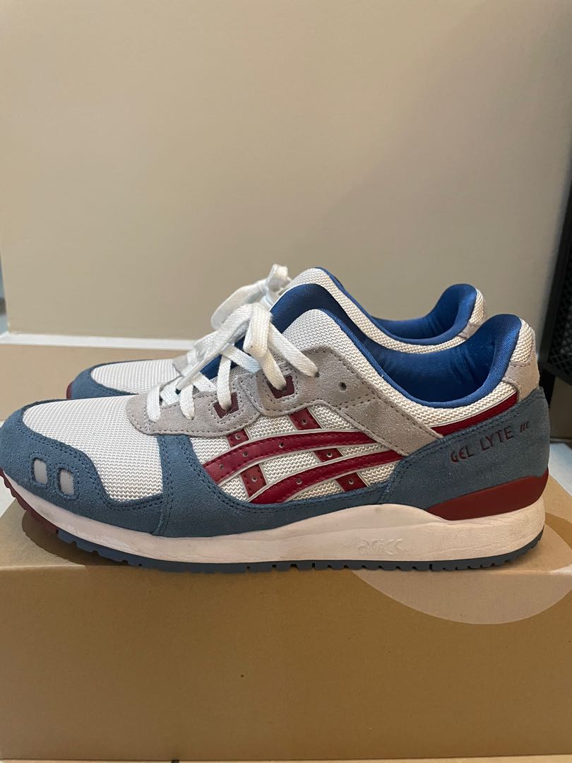 Asics Gel lyte III OG azure beet juice Men s Fashion Footwear