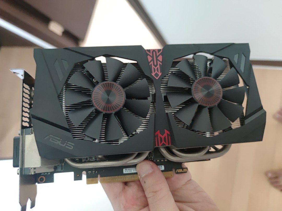 ASUS STRIX-GTX1060-DC2O6G 顯示卡, 電腦＆科技, 電腦周邊及