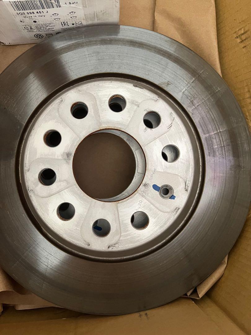 AUDI rear break discs, Car Accessories, Tyres & Rims on Carousell