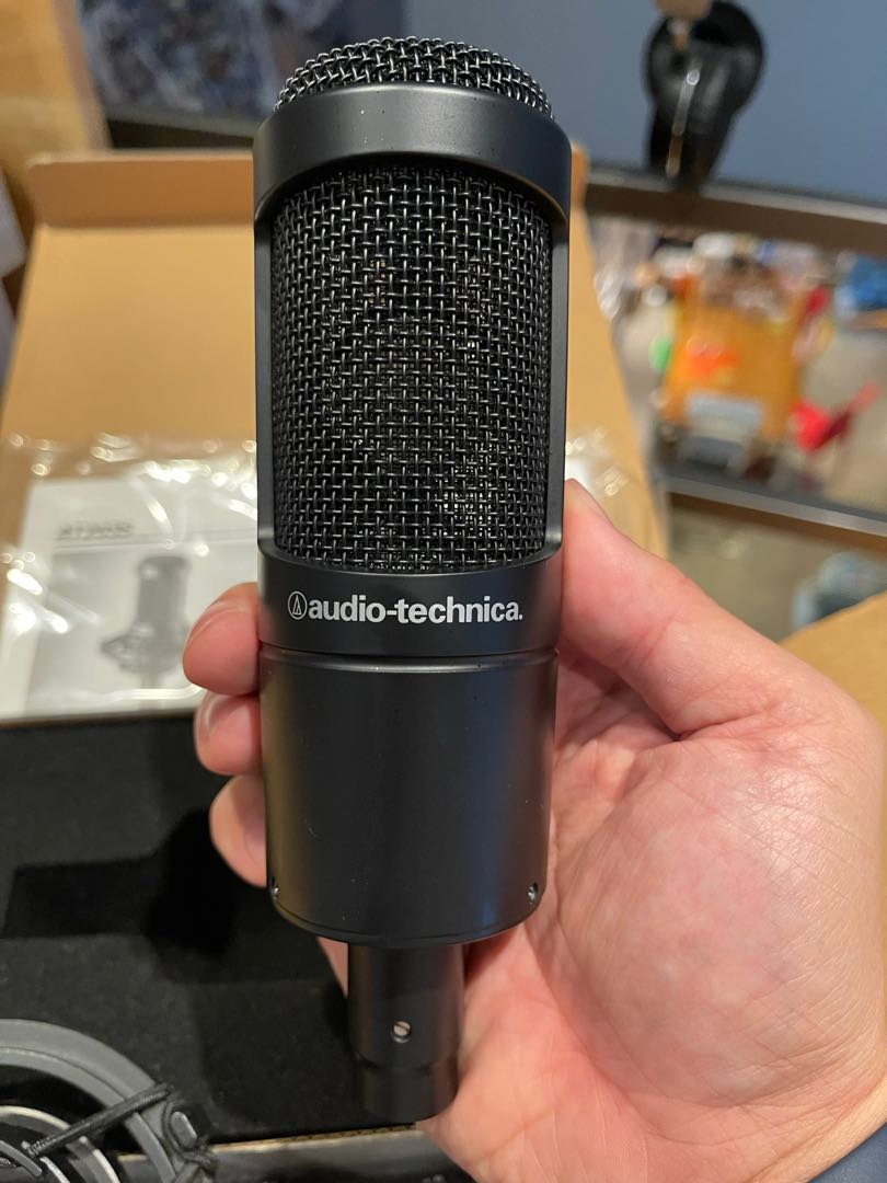 Audio Technica AT2035 Cardioid Condenser Mic (XLR), Hobbies  Toys, Music   Media, Musical Instruments on Carousell
