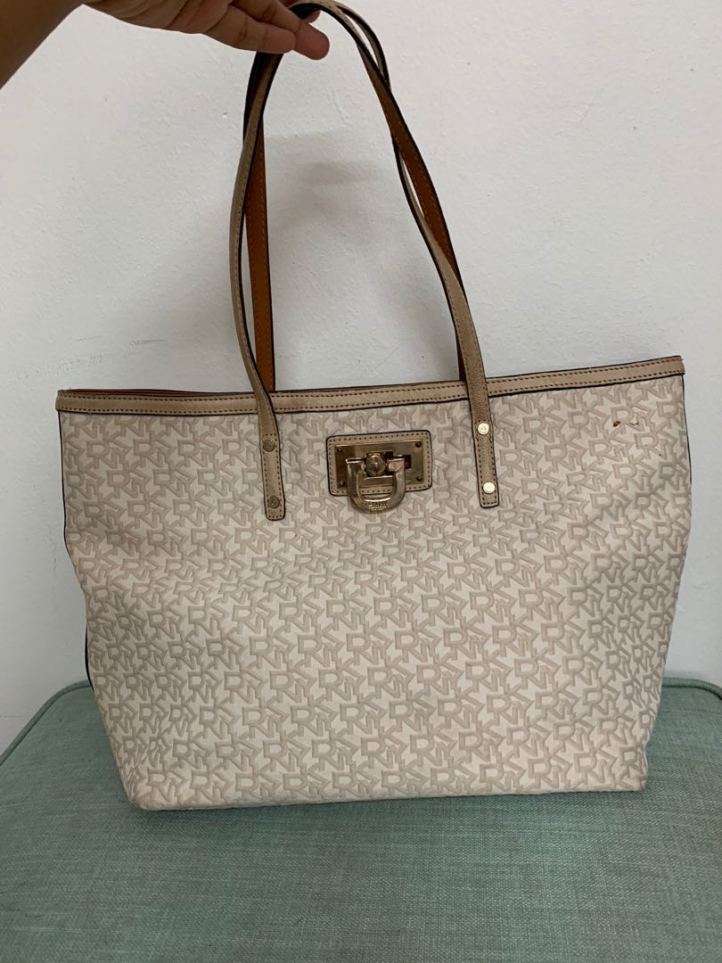 Authentic DKNY tote bag Luxury Bags Wallets on Carousell