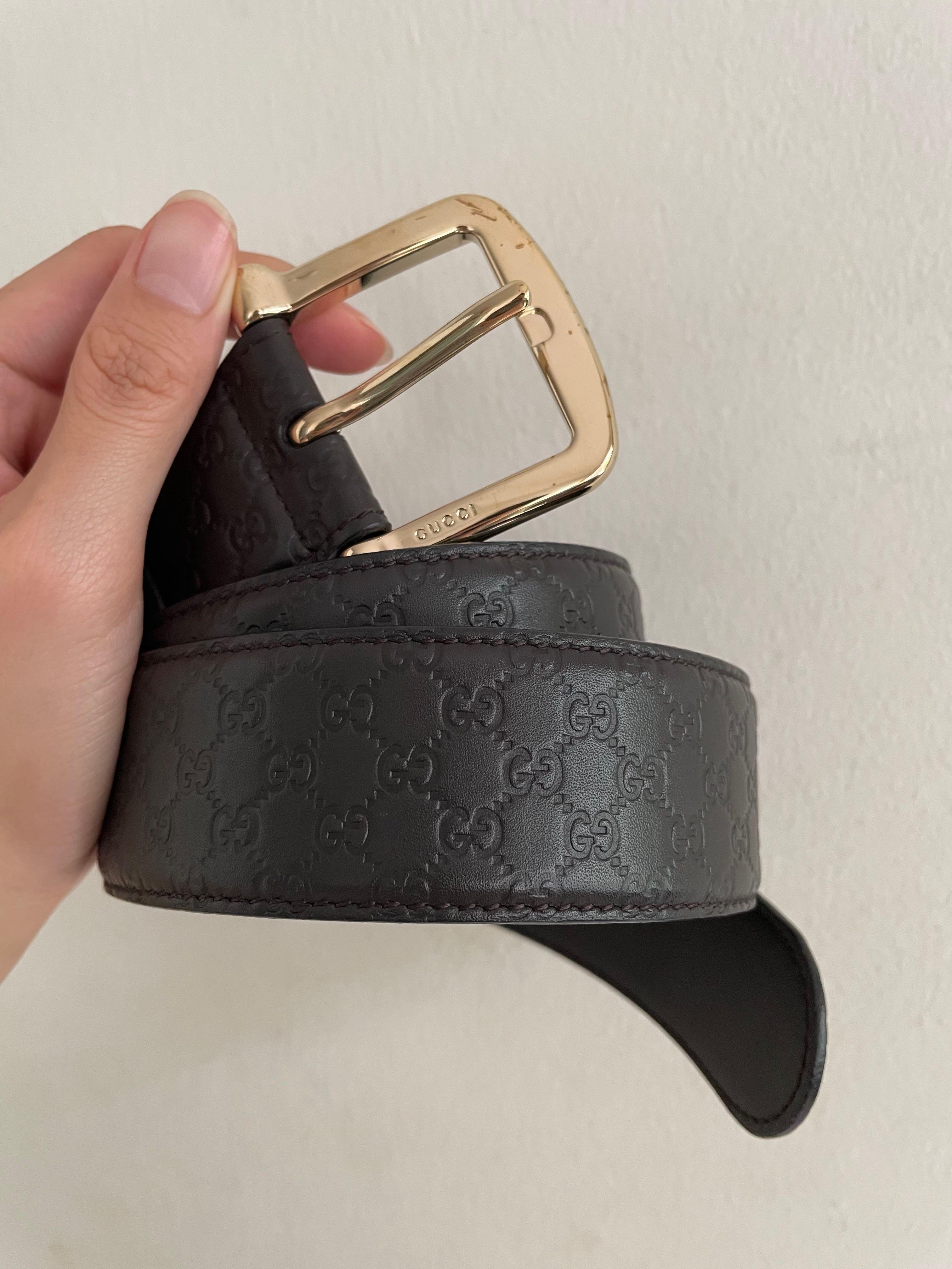 Authentic GUCCI Belt GHW