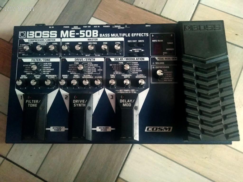 Boss ME50B Bass Multieffects Pedal Sweetwater
