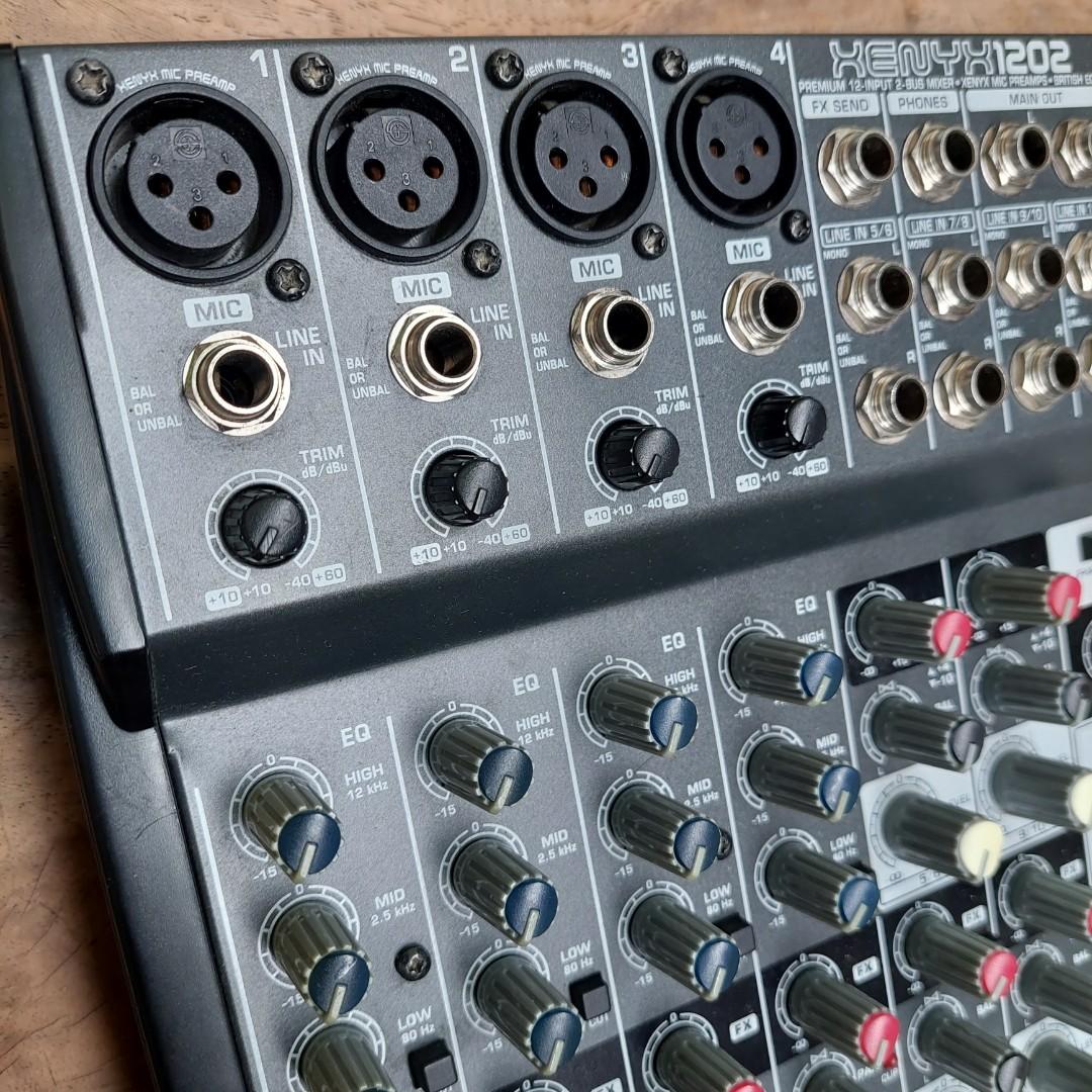 Behringer XENYX 1202 Mixer, Hobbies & Toys, Music & Media, Musical