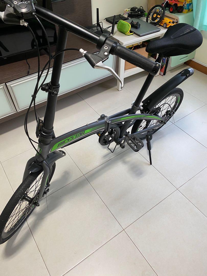 Bicystar best sale folding bike