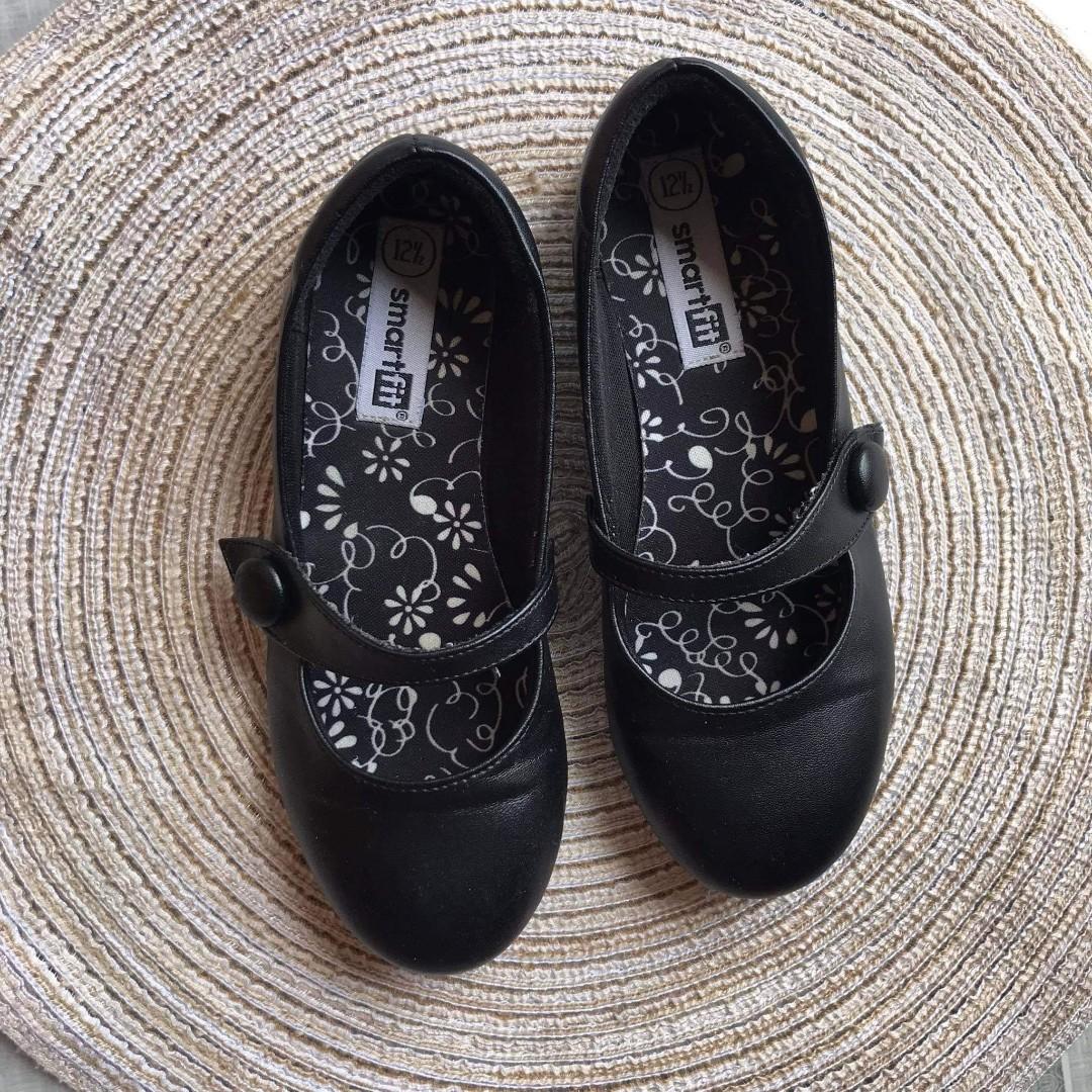 Black School Shoes Smart Fit Babies Kids Babies Kids