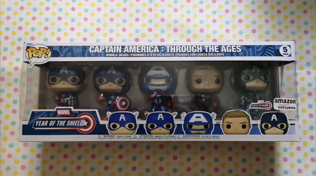 Marvel Funko Pop! Year of The Shield - Captain America Through The Age –  Wanted Pops & Collectibles