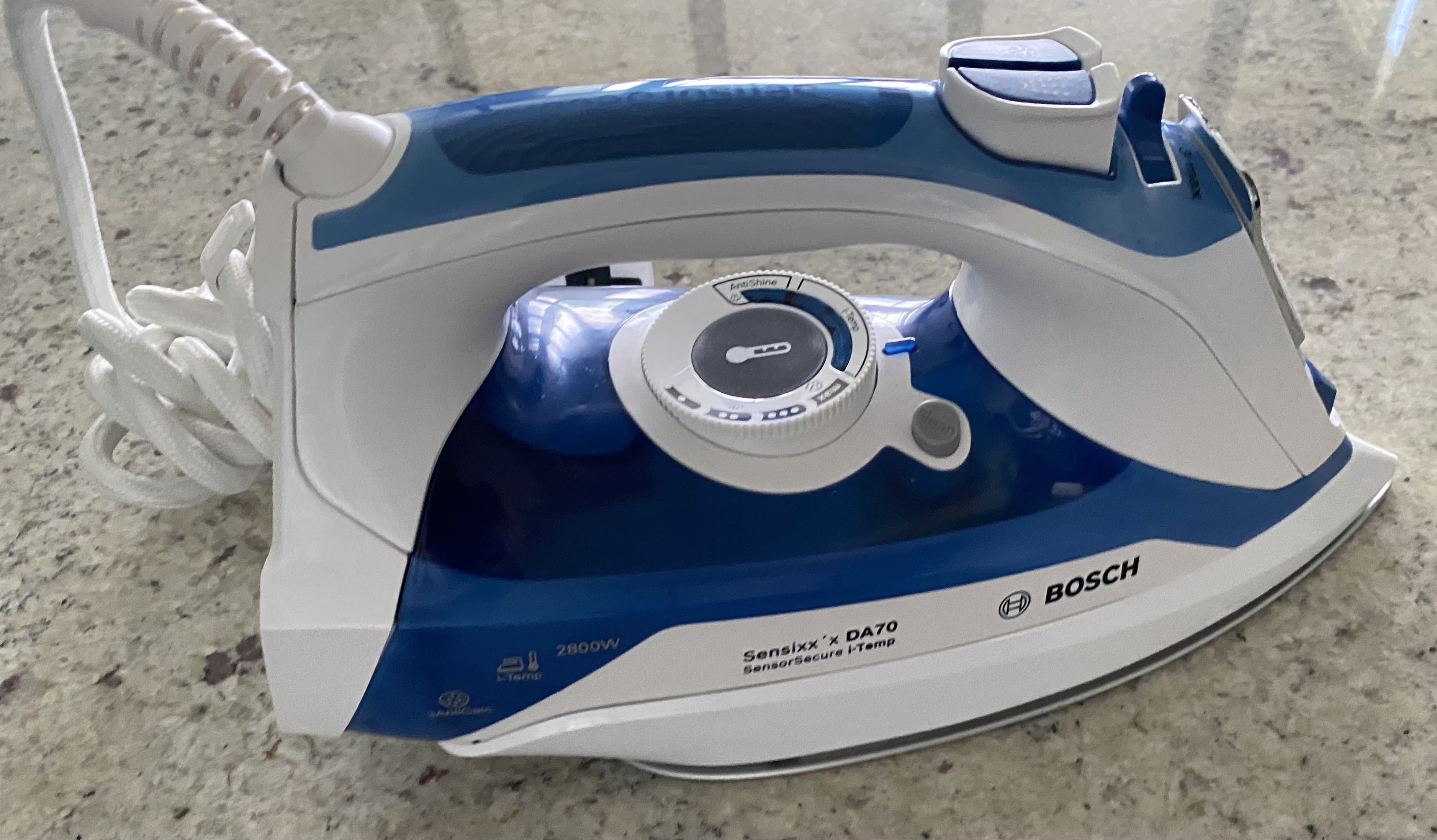 Bosch i store temp steam iron