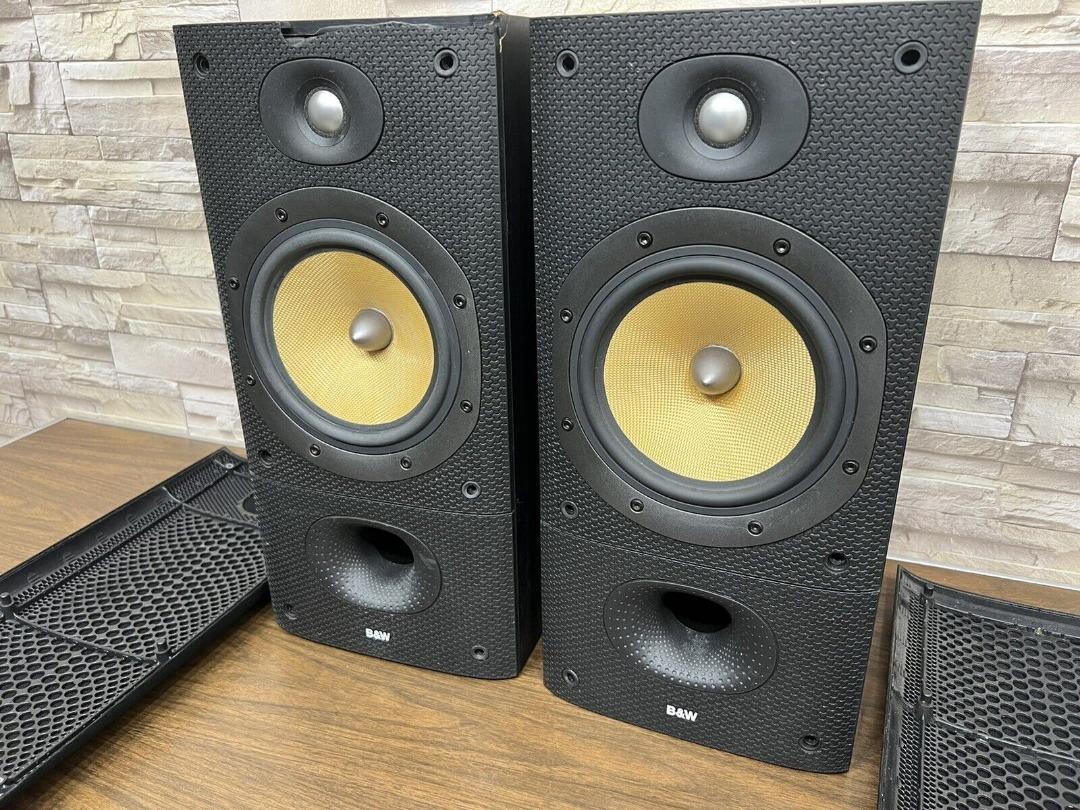 Bowers & Wilkins DM602 S3 Loudspeakers, Matching Stands, Technics SU