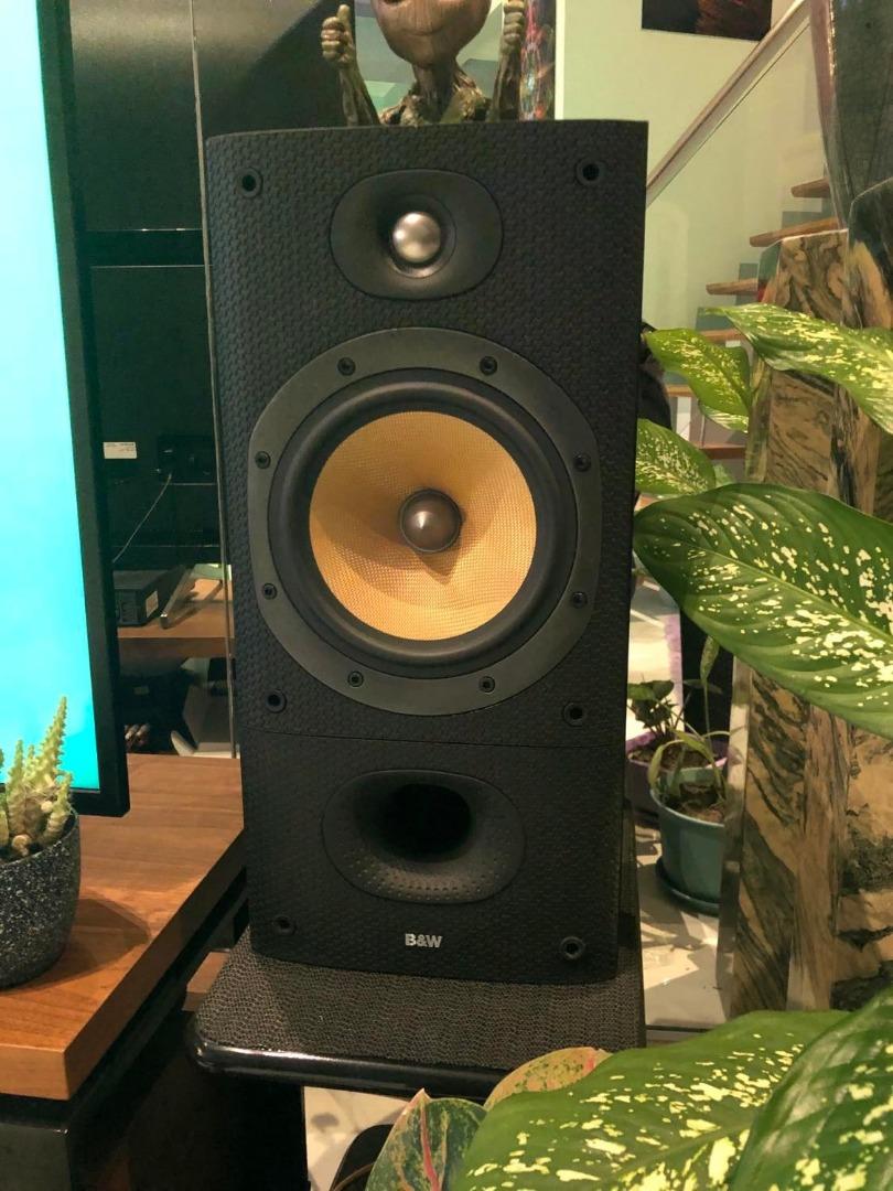 Bowers & Wilkins DM602 S3 Loudspeakers, Matching Stands, Technics SU ...