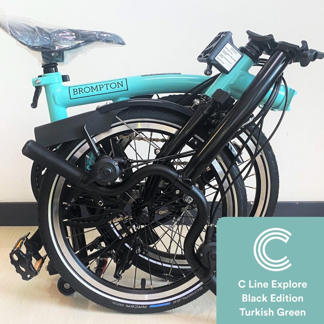 Brompton black online edition turkish green