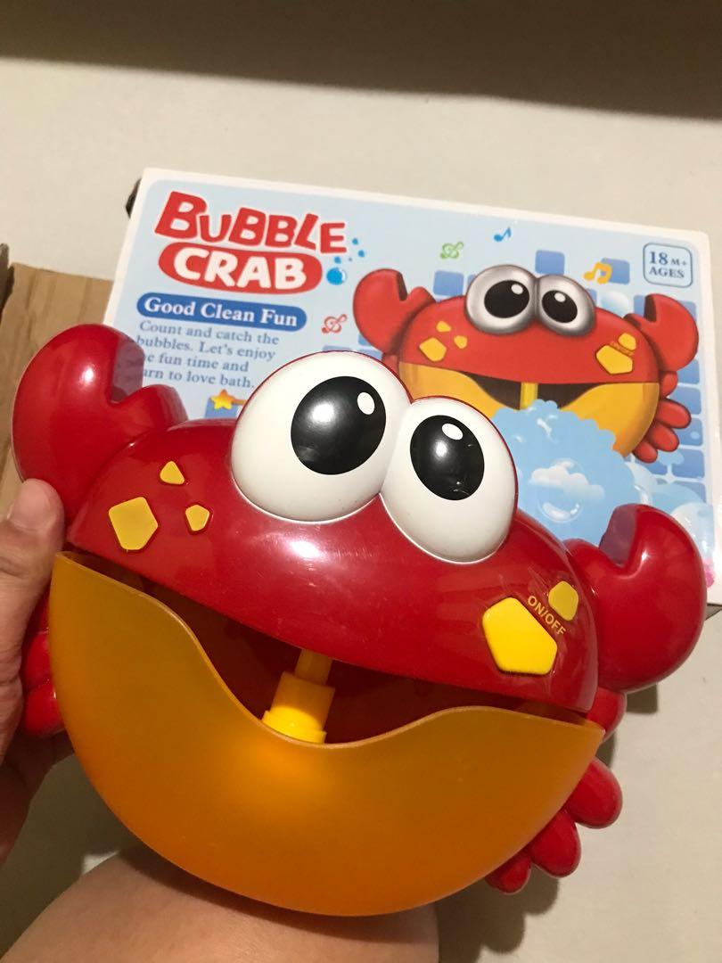 Bubble Crab, Babies & Kids, Bathing & Changing, Bathtub & Bath